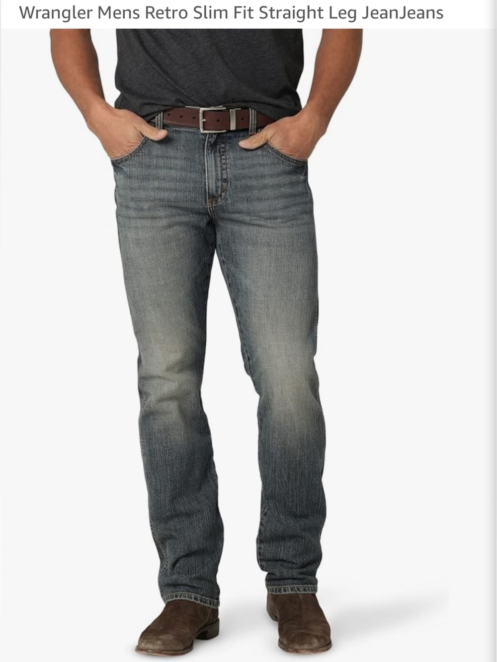 Wrangler Retro Men's Slim Straight Jeans